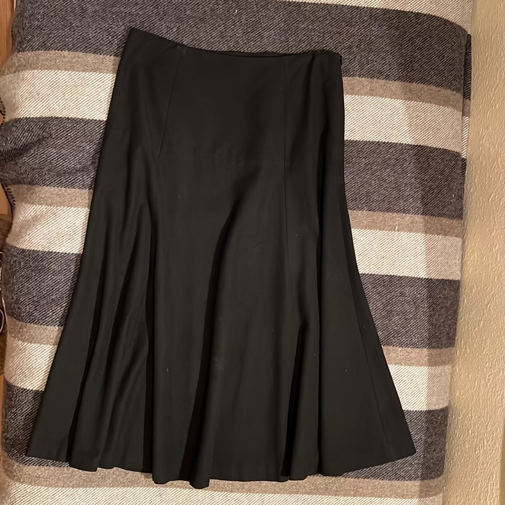 Eddie Bauer- Black - Size 4 - A-Line Skirt